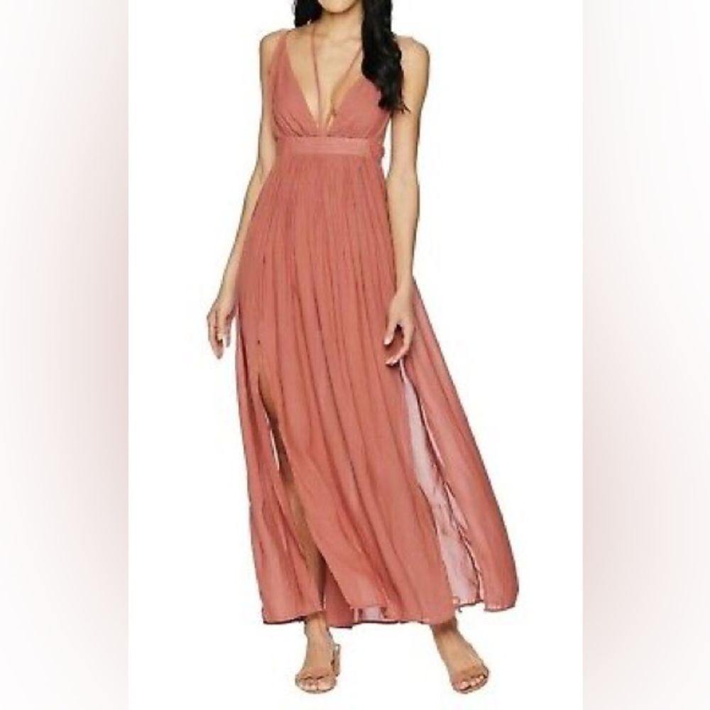 Strappy flowy maxi